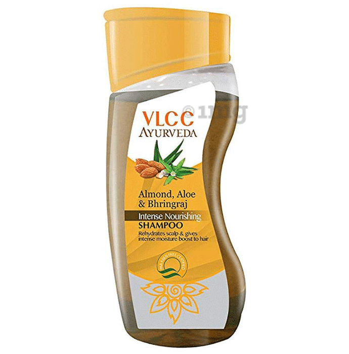 VLCC Ayurveda Almond, Aloe & Bhringraj Intense Nourishing Shampoo