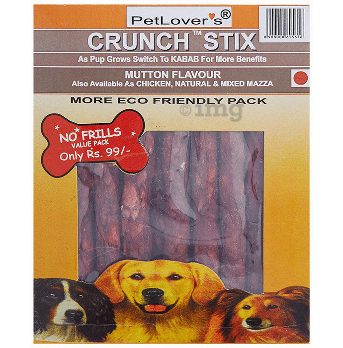 Pet Lovers Crunch Stix Mutton Kabab (for Pets)