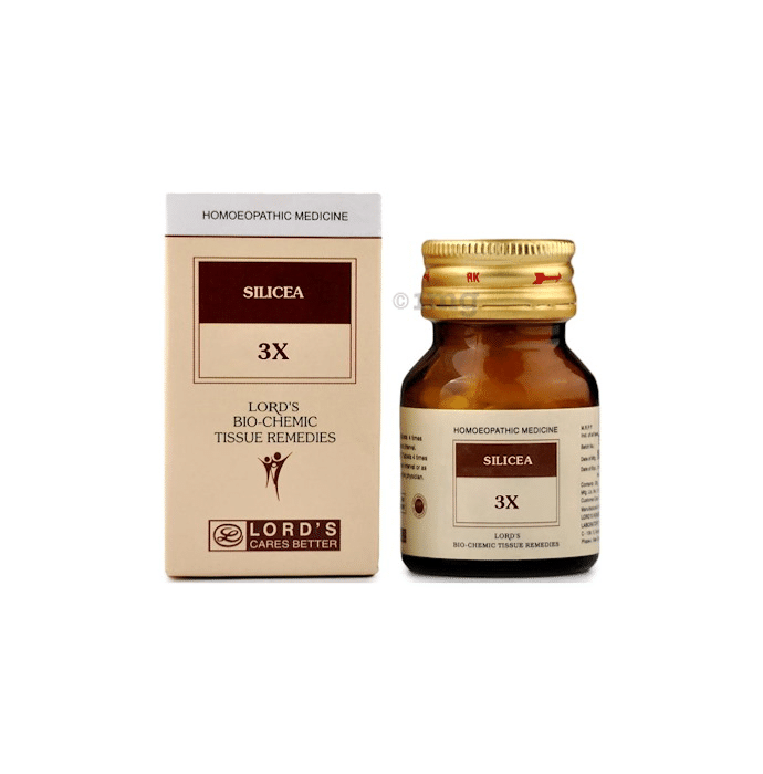 Lord's Silicea Biochemic Tablet 3X