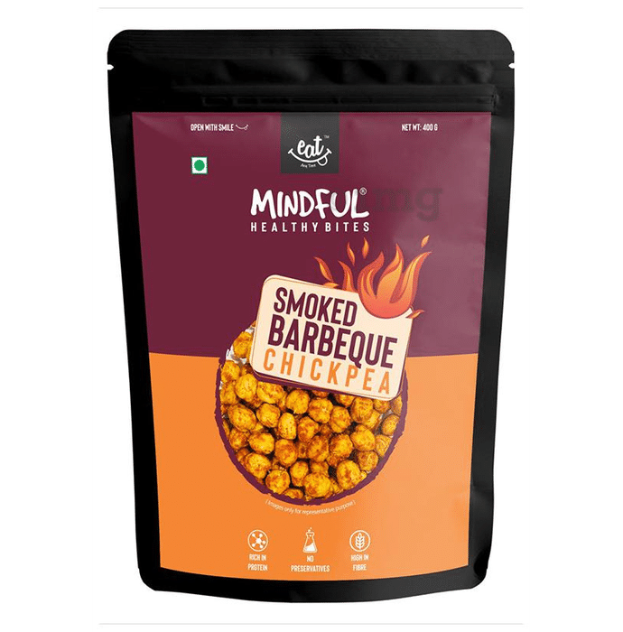 Eat Anytime Mindful Healthy Bites Chickpea Smoked Barbeque