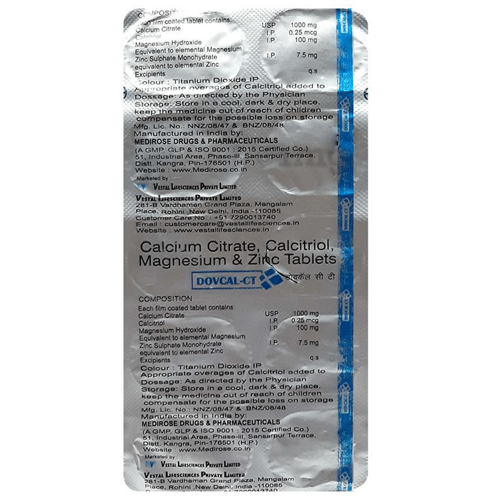 Dovcal-CT Tablet