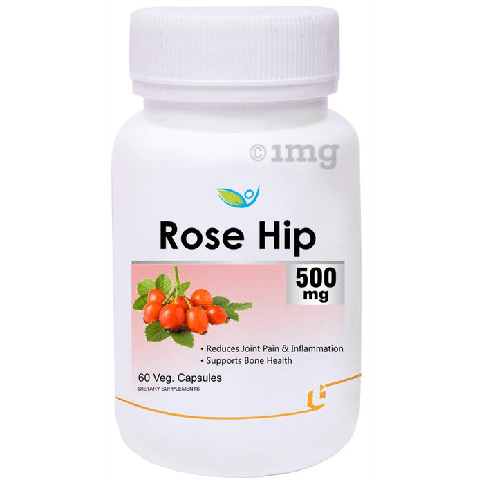 Biotrex Rose Hip Extract 500mg Veg Capsule