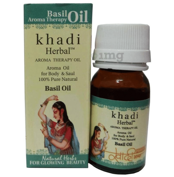 Khadi Herbal Basil Oil