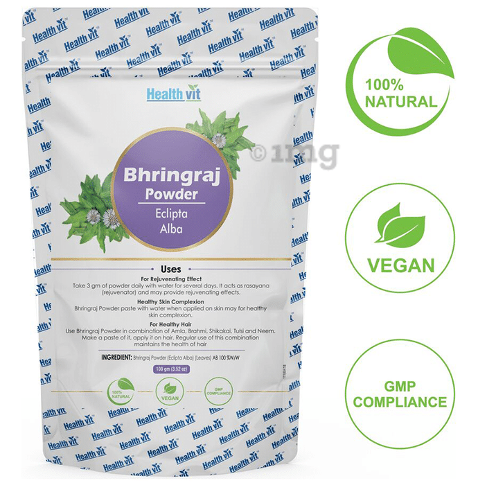 HealthVit Natural Bhringraj (Eclipta Alba) Powder