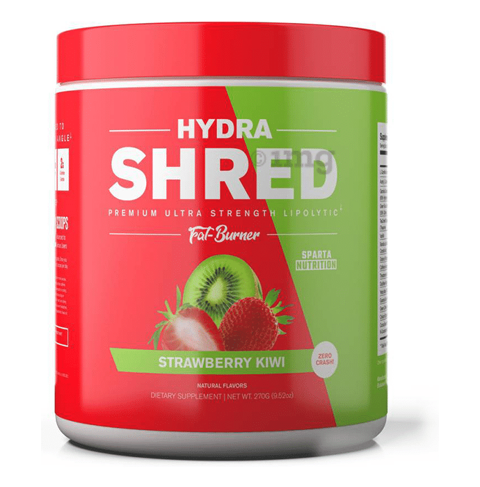Sparta Nutrition Hydra Shred Fat Burner Strawberry Kiwi