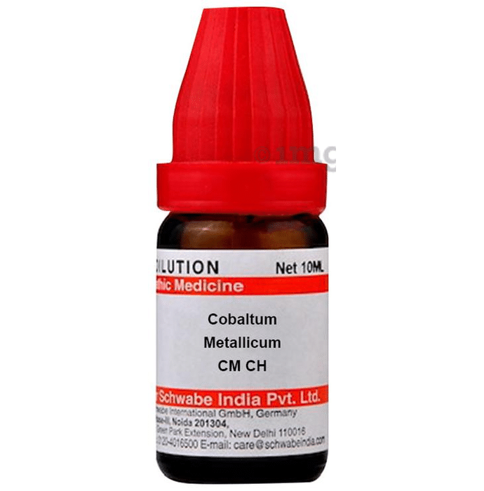 Dr Willmar Schwabe India Cobaltum Metallicum Dilution CM CH