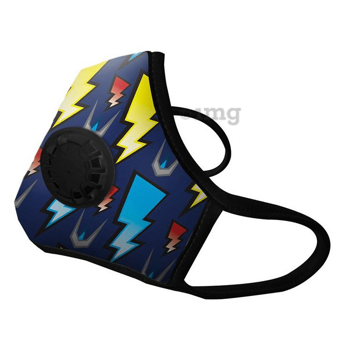 Vogmask Lightning N99CV Mask Large Multicolor