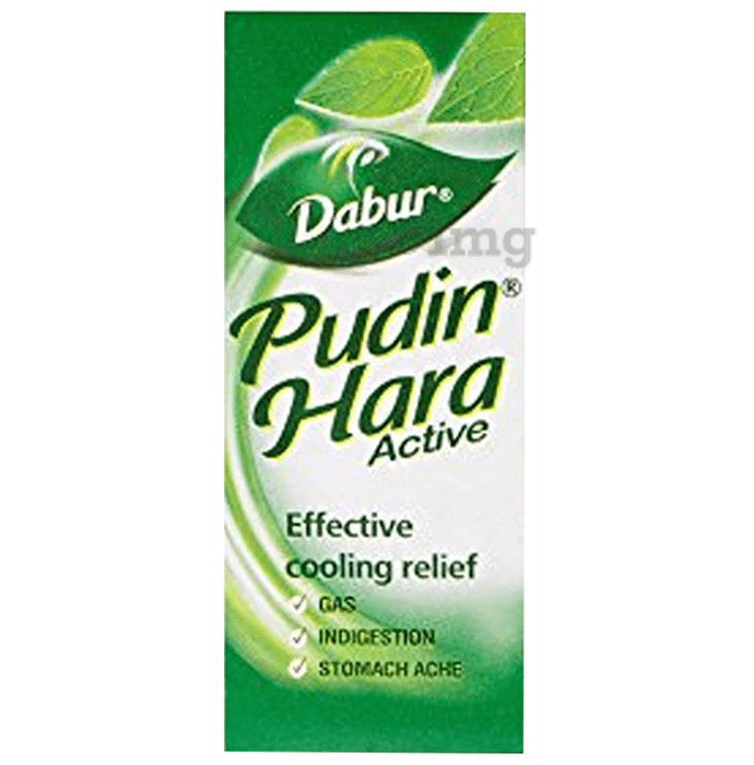 Dabur Pudin Hara Active Liquid | Effective Cooling Relief from Gas, Indigestion & Stomach Ache