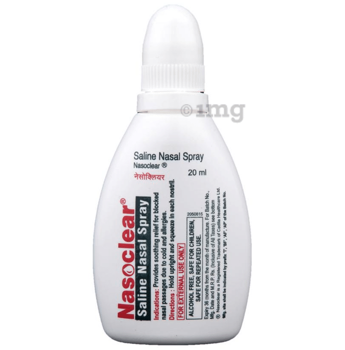 Nasoclear Saline Nasal Spray