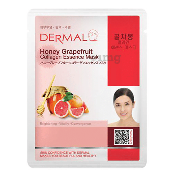 Dermal Honey Grapefruit Collagen Essence Mask