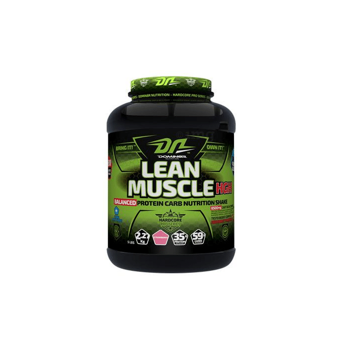 DOMIN8R Lean Muscle HGH Powder Strawberry