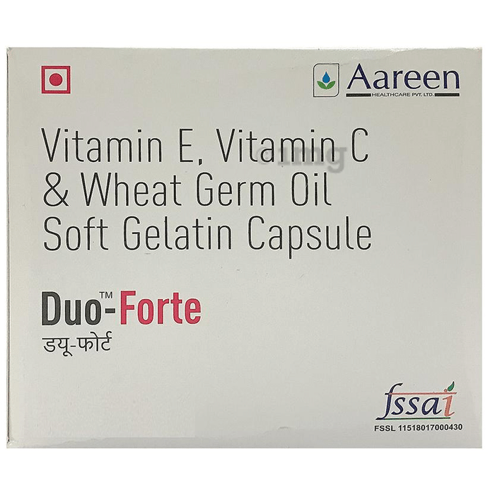 Duo-Forte Soft Gelatin Capsule