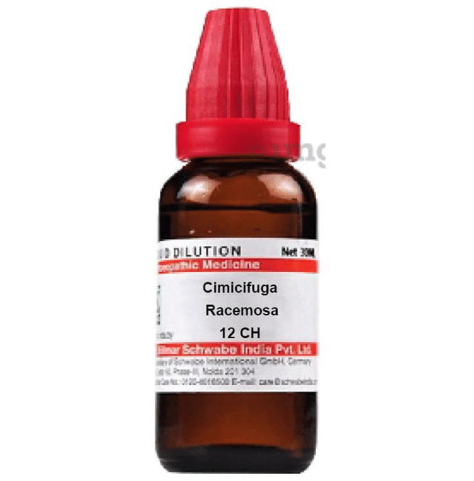 Dr Willmar Schwabe India Cimicifuga Racemosa Dilution 12 CH