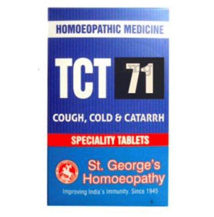 St. George’s TCT 71 Cough, Cold & Catarrh Tablet