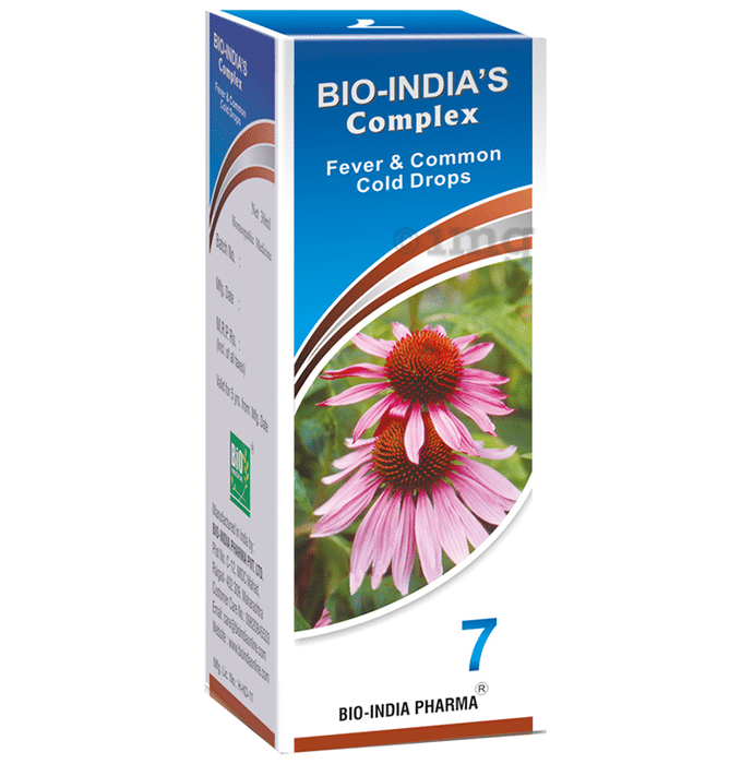 Bio India Complex 7 Fever & Common Cold Drop