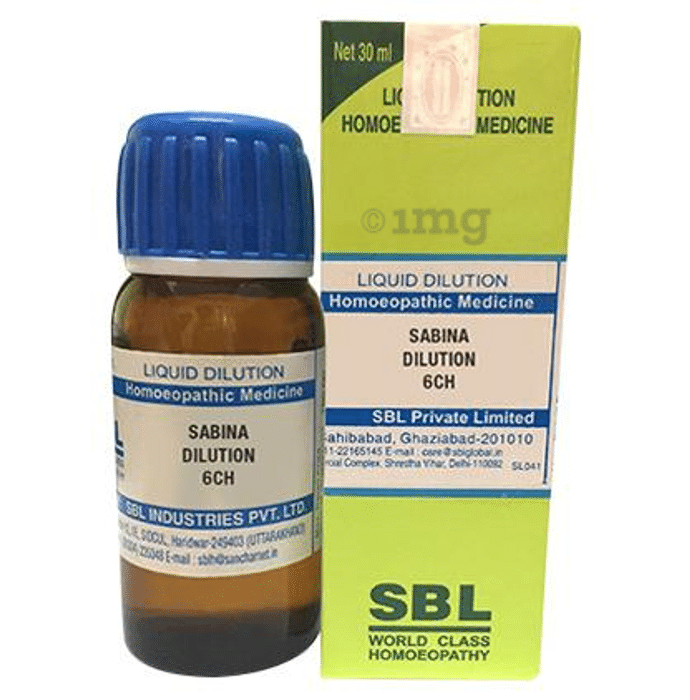 SBL Sabina Dilution 6 CH