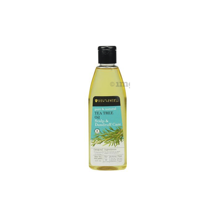 Soulflower Tea Tree Scalp & Anti Dandruff Oil