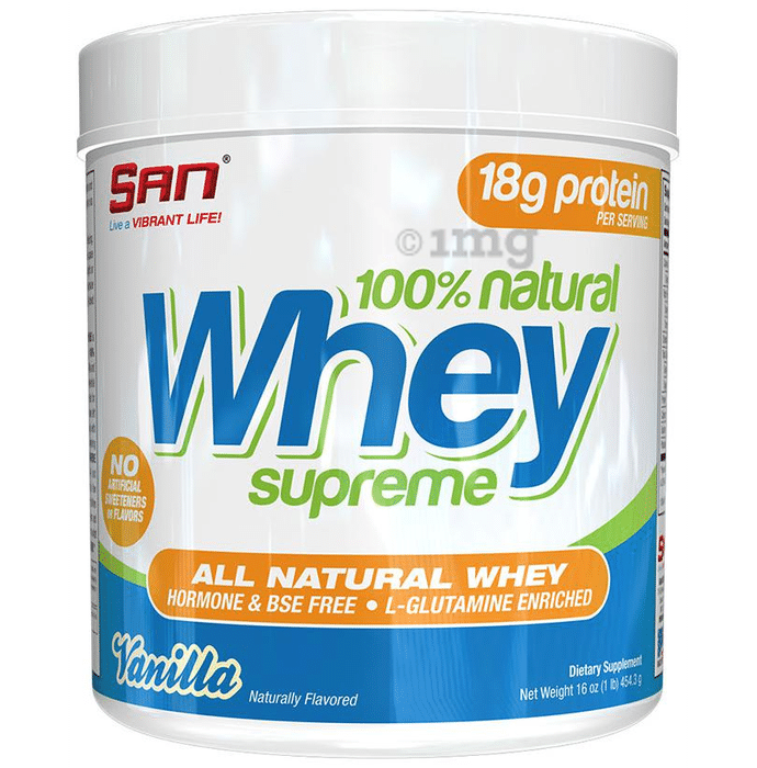 SAN 100% Natural Whey Supreme Vanilla