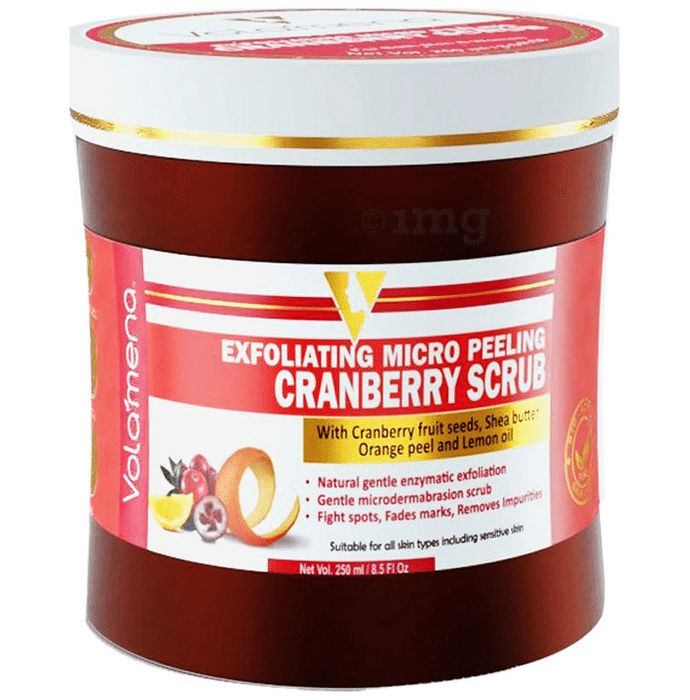 Volamena Exfoliating Micro Peeling Cranberry Scrub