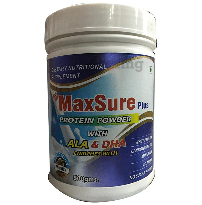 Maxsure Plus Powder Delicious Vanilla