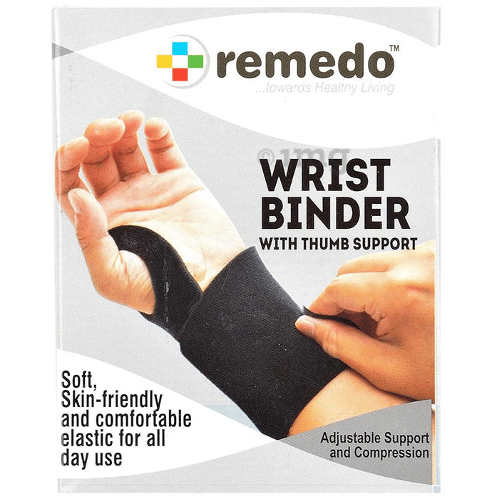 Remedo Wrist Binder with Thumb Support Universal