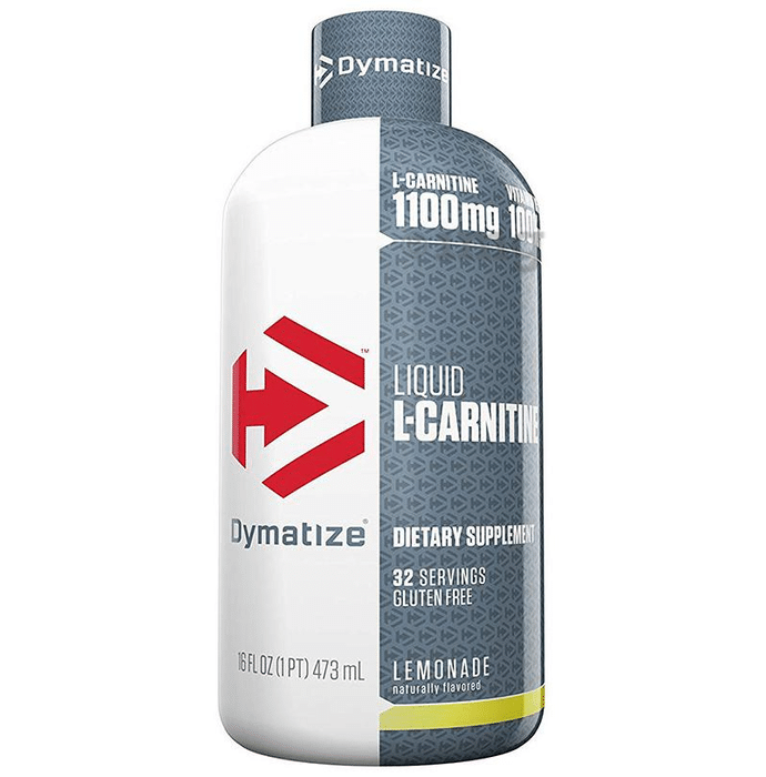 Dymatize L-Carnitine 1100mg for Fat Burning | Flavour Liquid Lemonade
