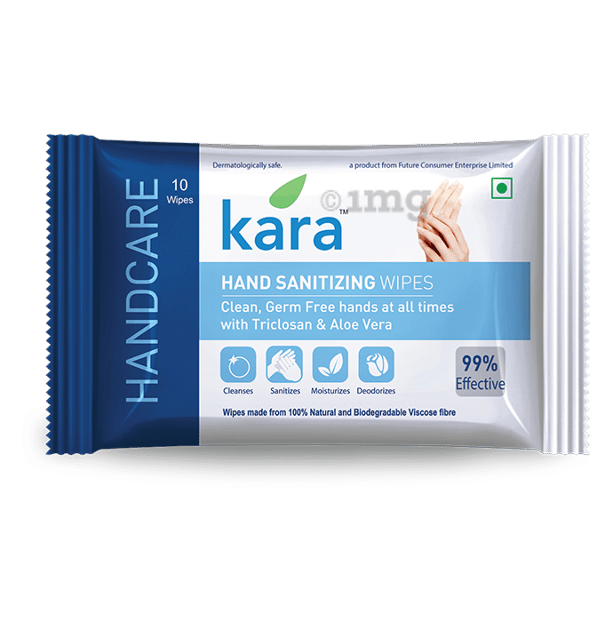 Kara Hand Sanitizing Wipes
