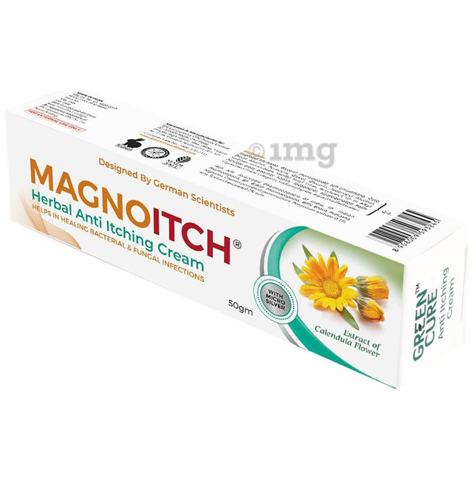 Green Cure Magnoitch Herbal Anti Itching Cream