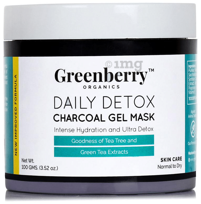 Greenberry Organics Daily Detox Charcoal Gel Mask