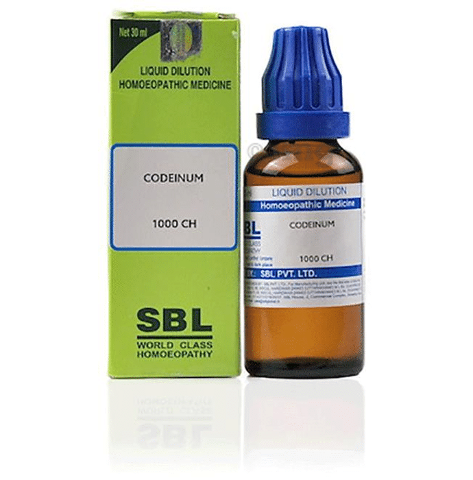 SBL Codeinum Dilution 1000 CH