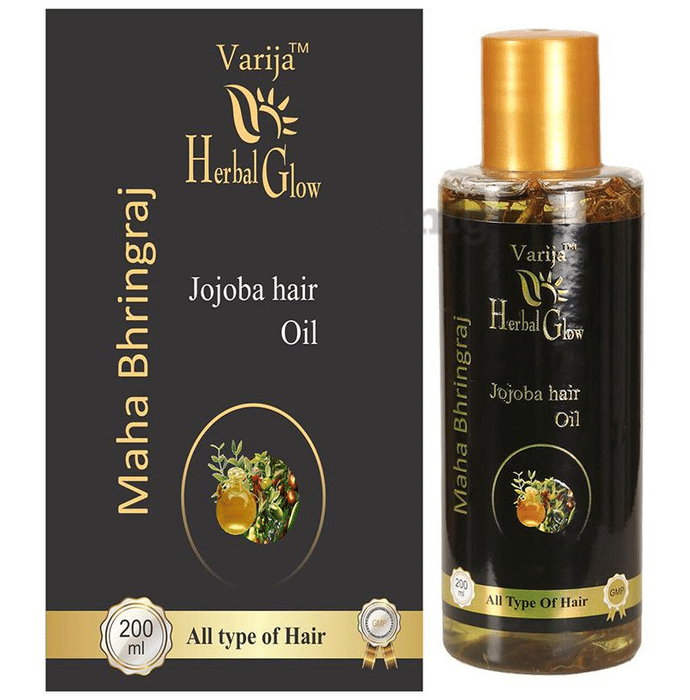 Varija Herbal Glow Maha Bhringraj Hair Oil Jojoba