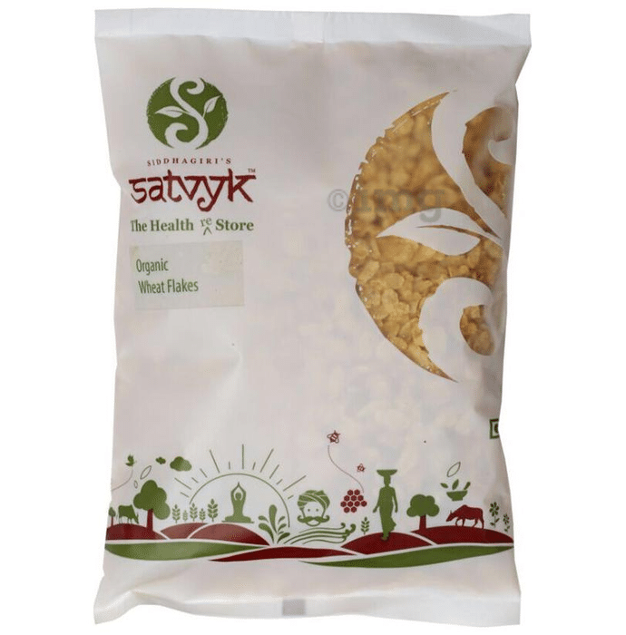 Satvyk Organic Wheat Flakes