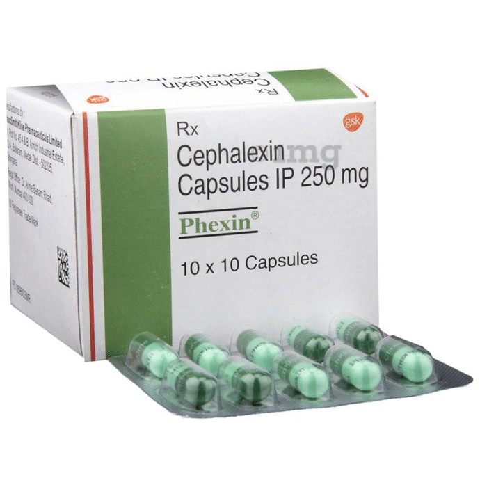 Phexin 250mg Capsule