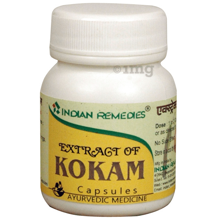 Indian Remedies Extract of Kokam Capsule