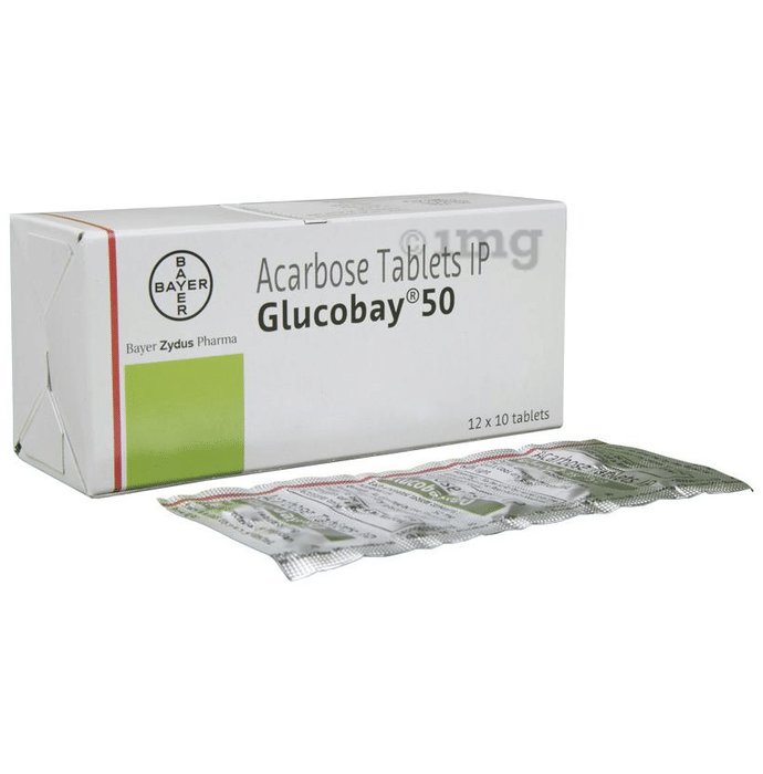 Glucobay 50 Tablet