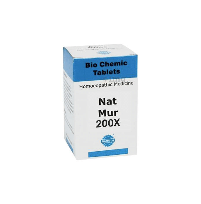 Bahola Nat Mur Biochemic Tablet 200X