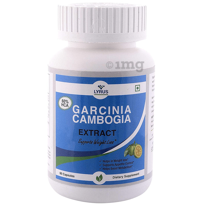 Lyrus Garcinia Cambogia Extract 500mg Capsule