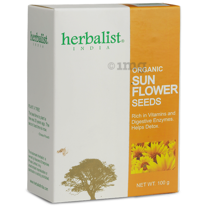 Herbalist India Organic Sunflower Seeds