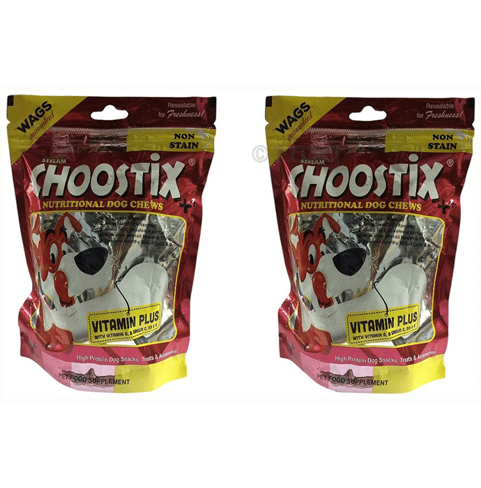 Choostix Dog Treat Vitamin Plus Pack of 2
