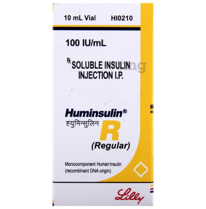 Huminsulin R 100IU/ml Solution for Injection