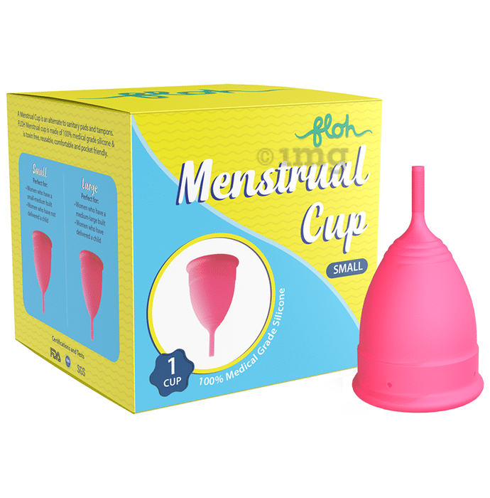 FLOH Small Reusable Menstrual Cup for Women