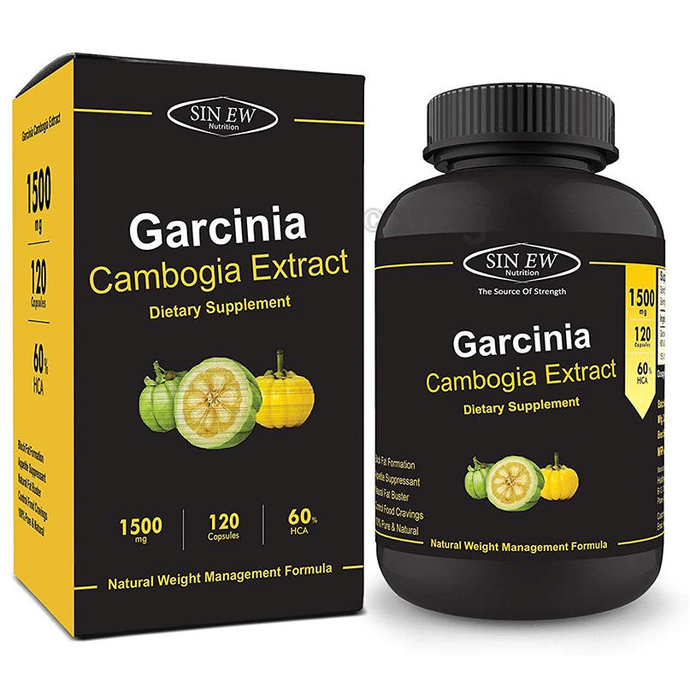 Sinew Nutrition Garcinia Cambogia Extract 1500mg Capsule