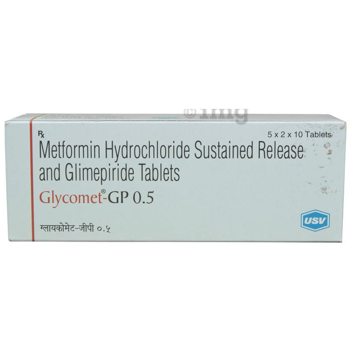 Glycomet-GP 0.5 Tablet SR