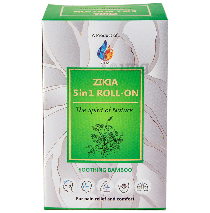 Zikia Soothing Bamboo 5 in 1 Roll-On