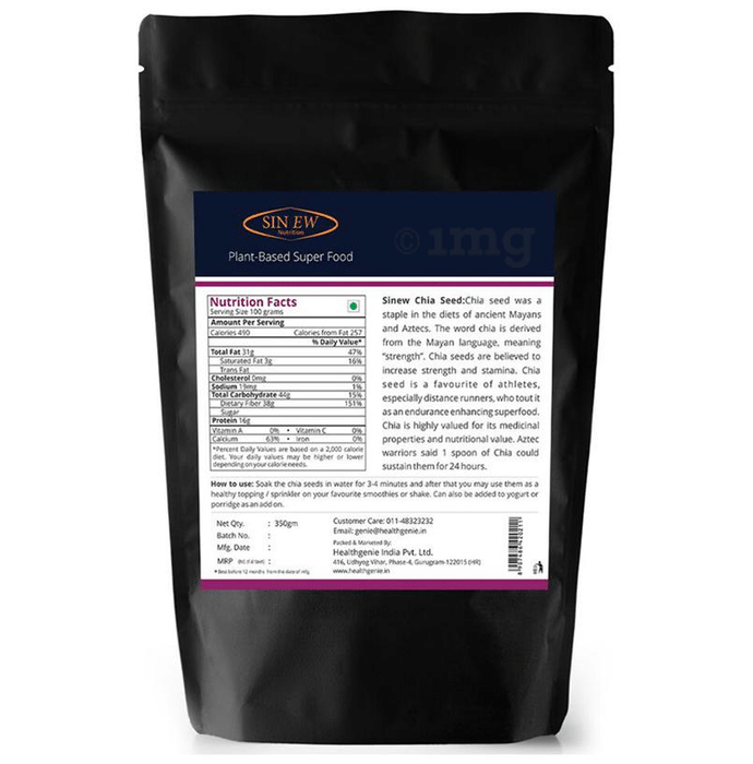 Sinew Nutrition Chia Seeds