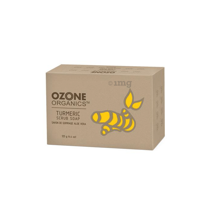 Ozone Organics Turmeric Scrub Soap