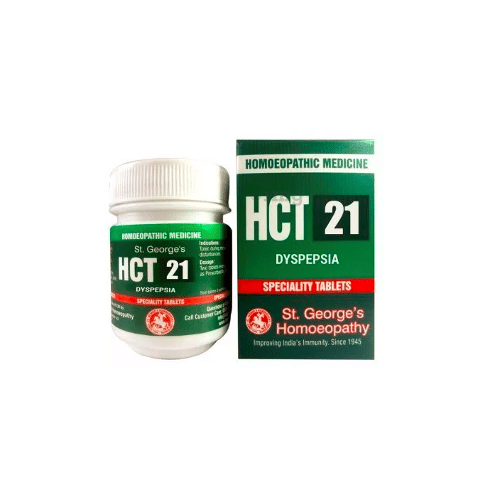 St. George’s HCT 21 Dyspepsia Tablet