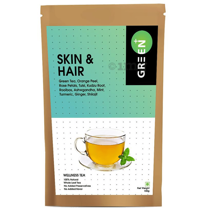 Budwhite Green+ Skin & Hair Wellness Tea