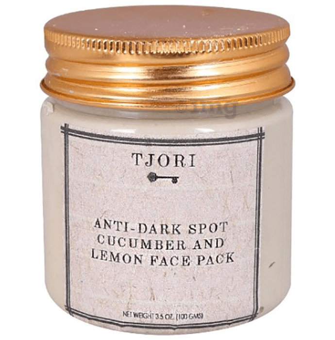 Tjori Anti-Dark Spot Cucumber and Lemon Face Pack