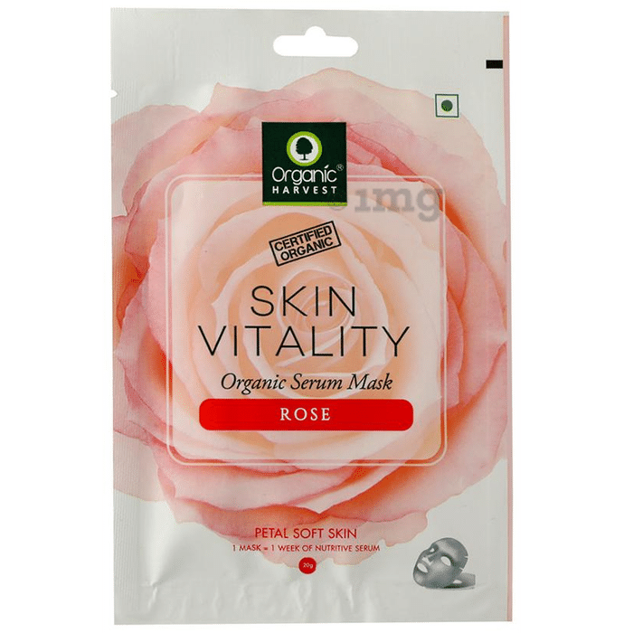 Organic Harvest Skin Vitality Certified Organic Serum Mask